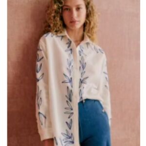 Sezane Maxy Shirt - Sézane X Roberto Ruspoli - Size 10